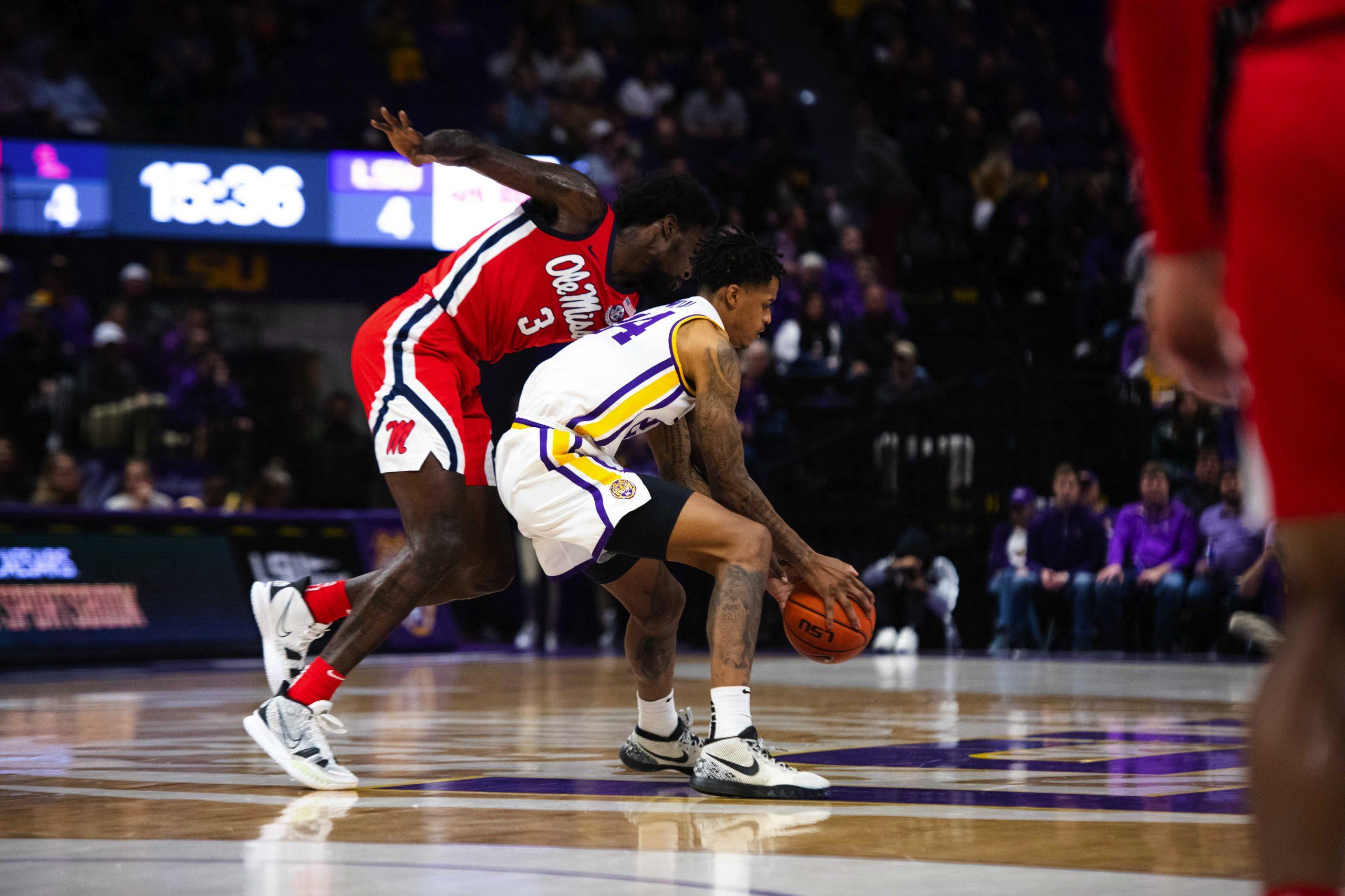 PHOTOS: LSU men's basketball falls 76-72 to Ole Miss