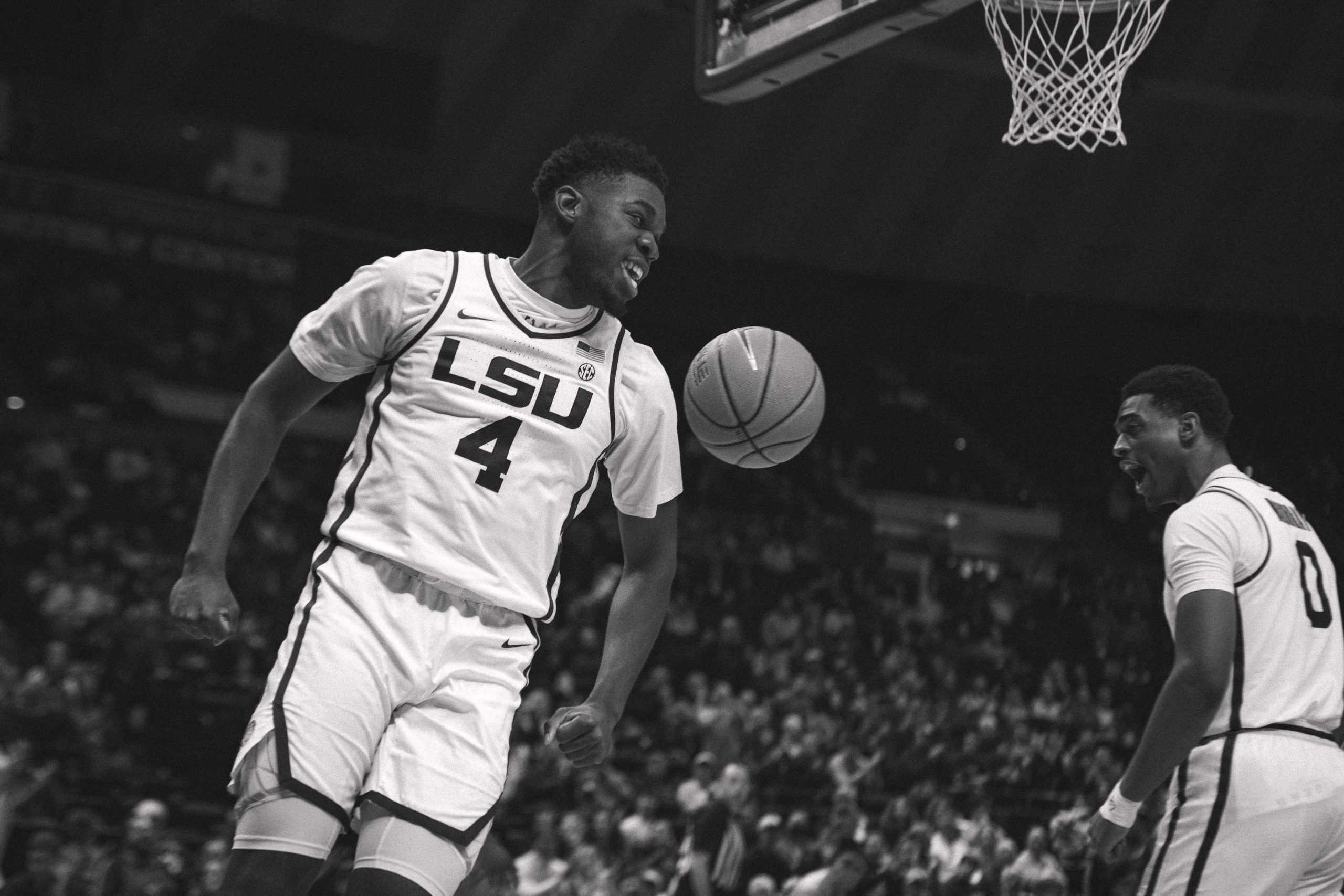 PHOTOS: Capturing LSU basketball with an 80's twist