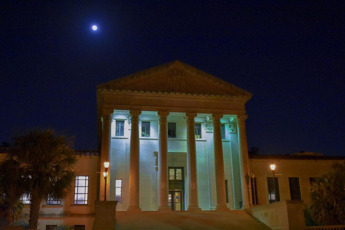 The LSU Paul M. Hebert Law Center sits Tuesday, Feb. 15, 2022, on 1 E. Campus dr. in Baton Rouge, LA.