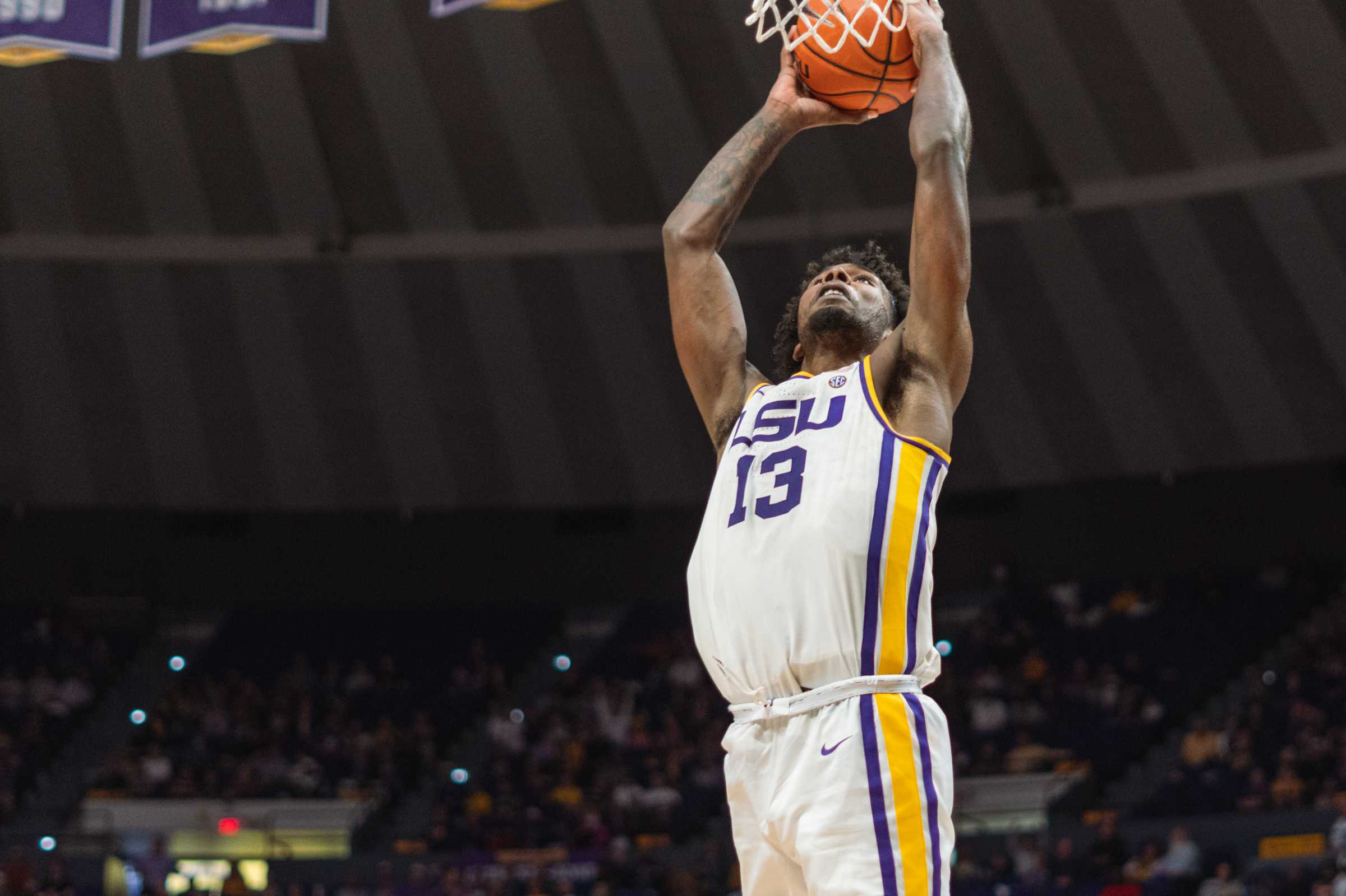 PHOTOS: LSU men's basketball defeats Mississippi State 69-65