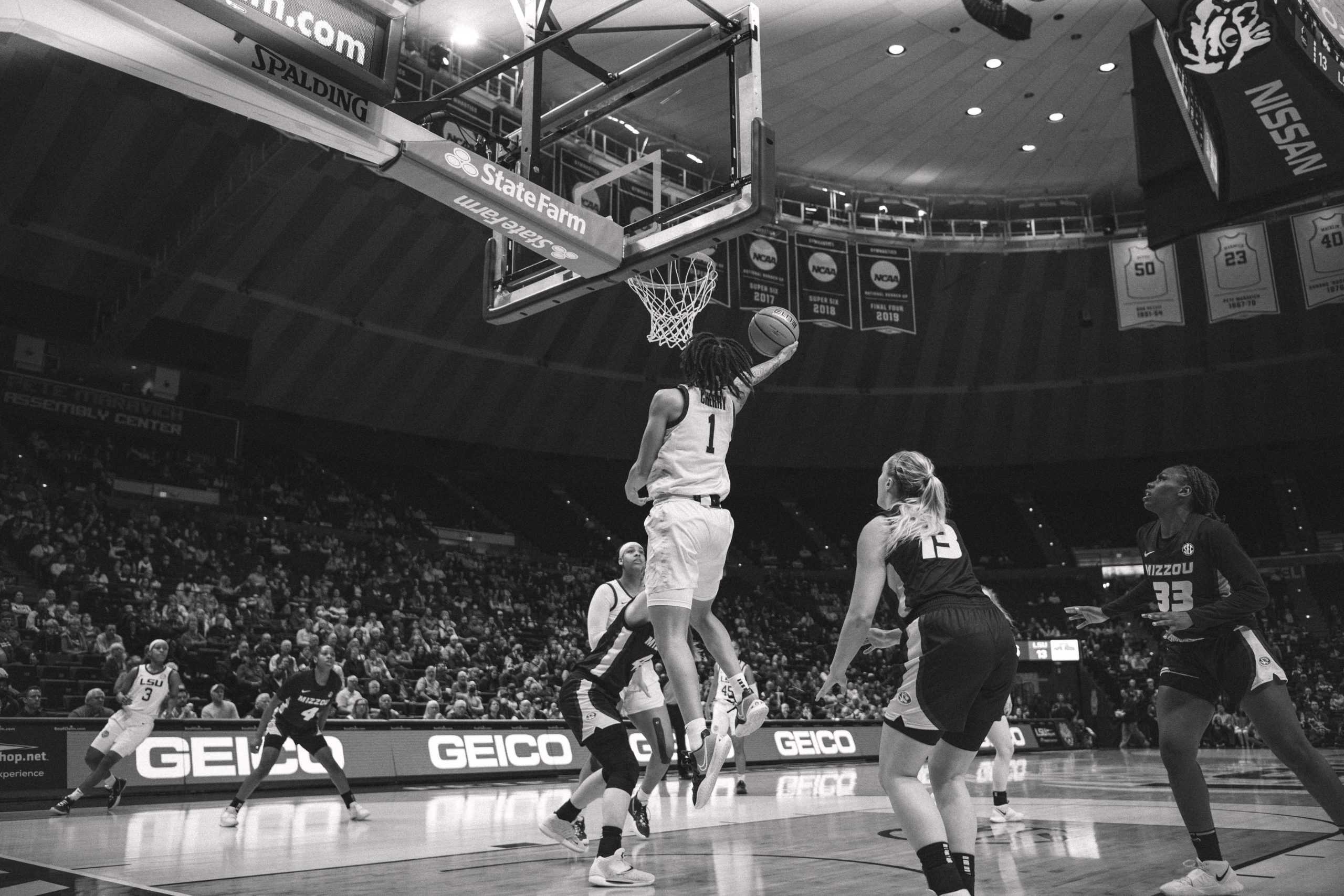 PHOTOS: Capturing LSU basketball with an 80's twist