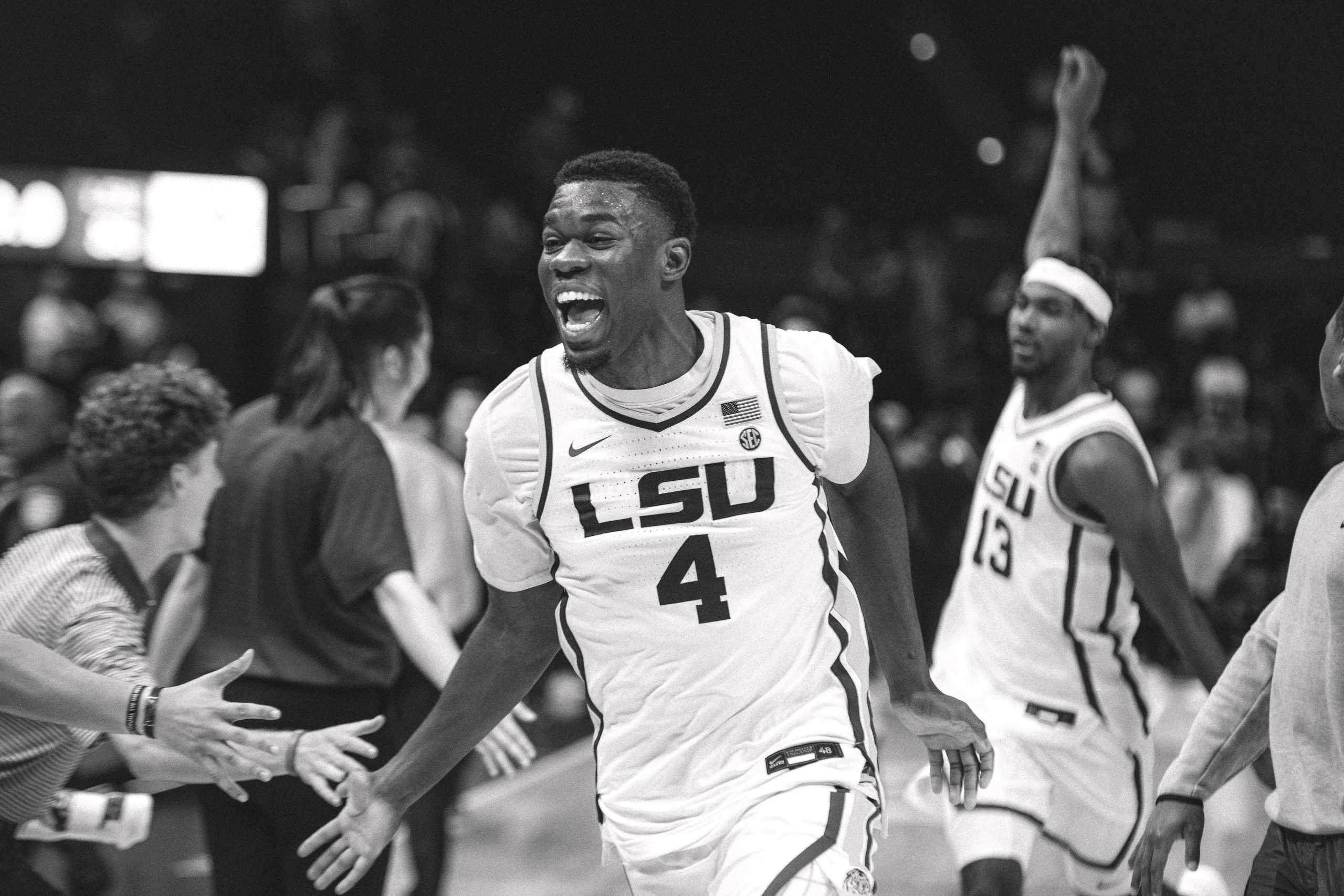 PHOTOS: Capturing LSU basketball with an 80's twist