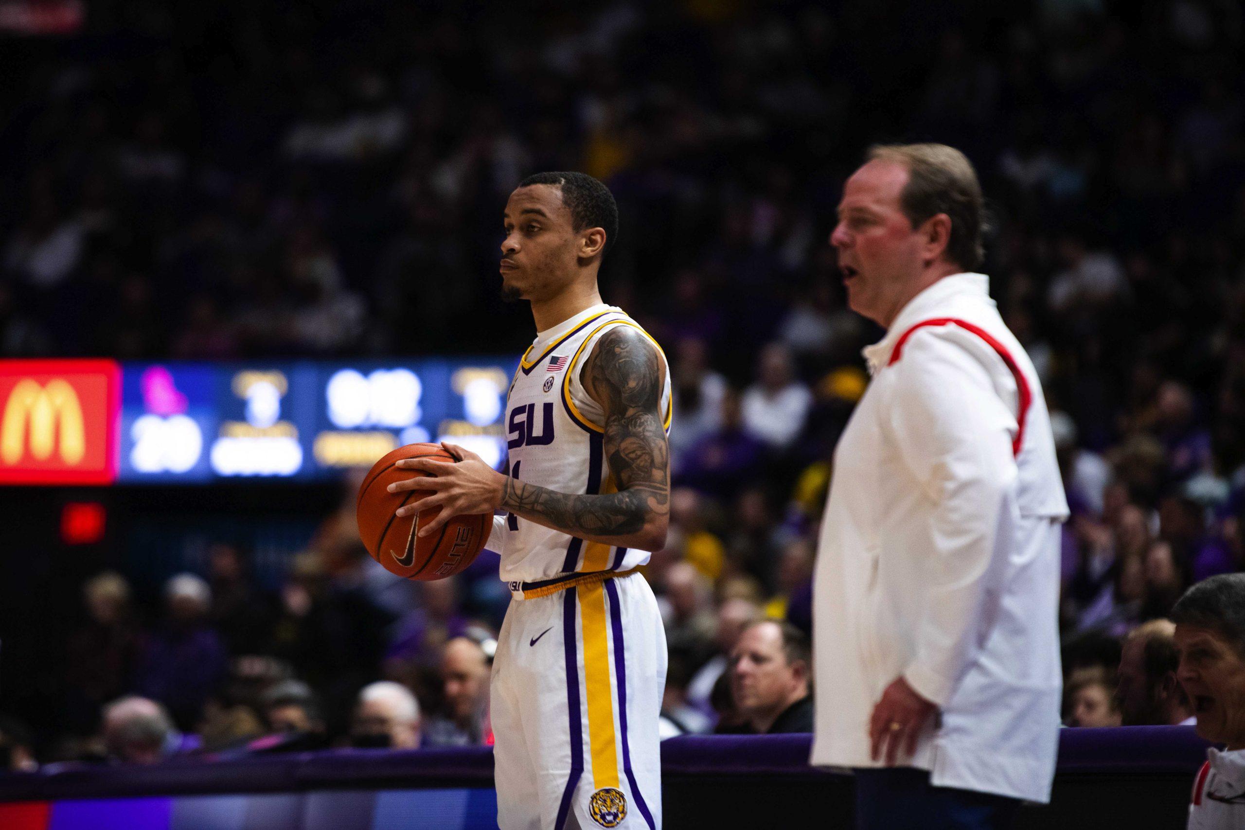 PHOTOS: LSU men's basketball falls 76-72 to Ole Miss