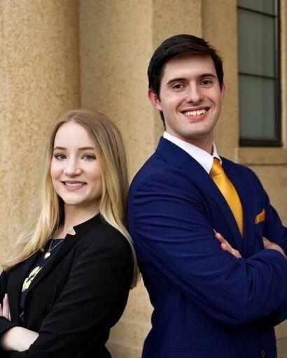 Mechanical engineering junior Colin Raby and broadcast journalism sophomore Georgia Peck are running for student body president and vice president under the ticket name "Rise Tigers."