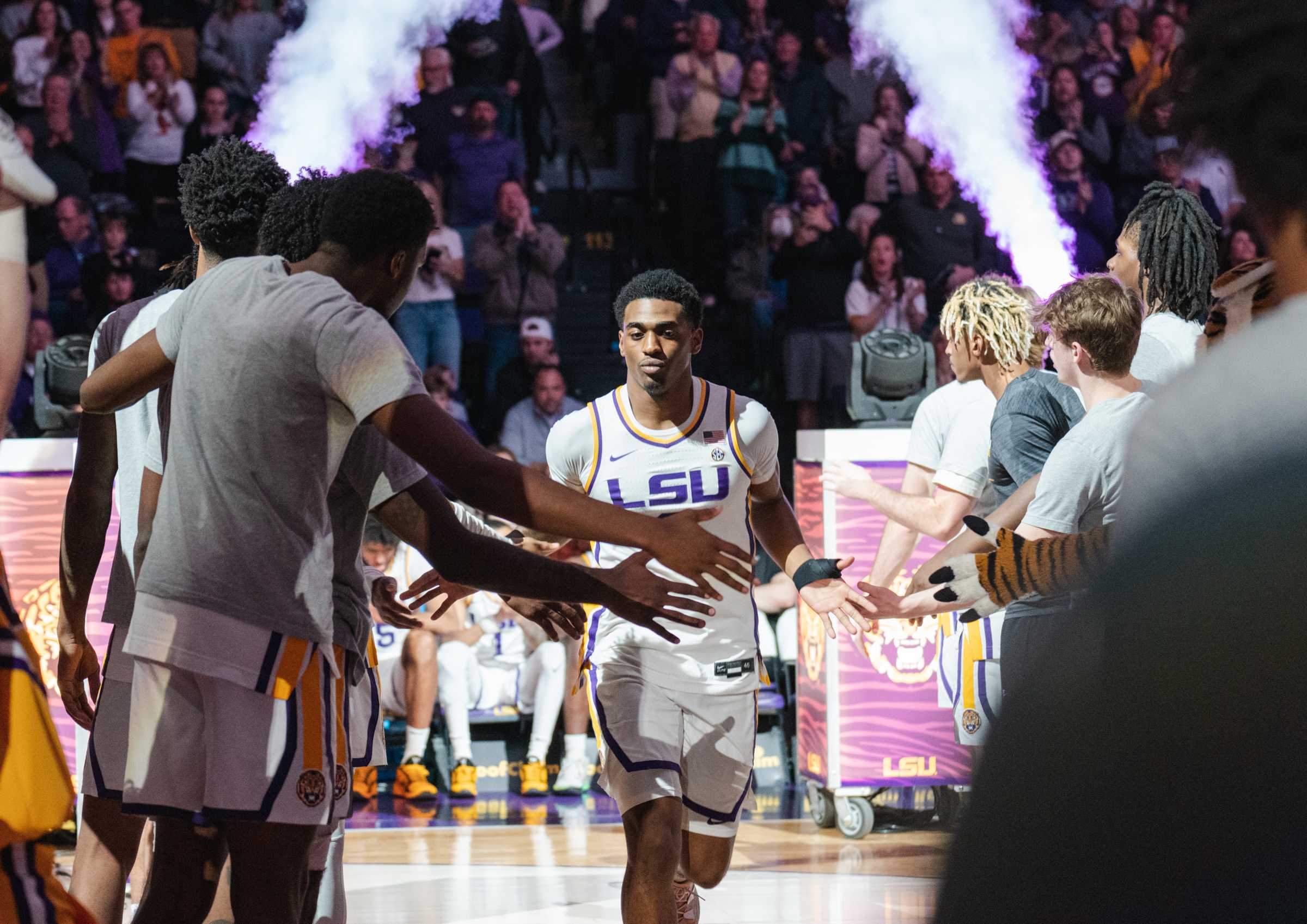 PHOTOS: LSU men's basketball defeats Mississippi State 69-65