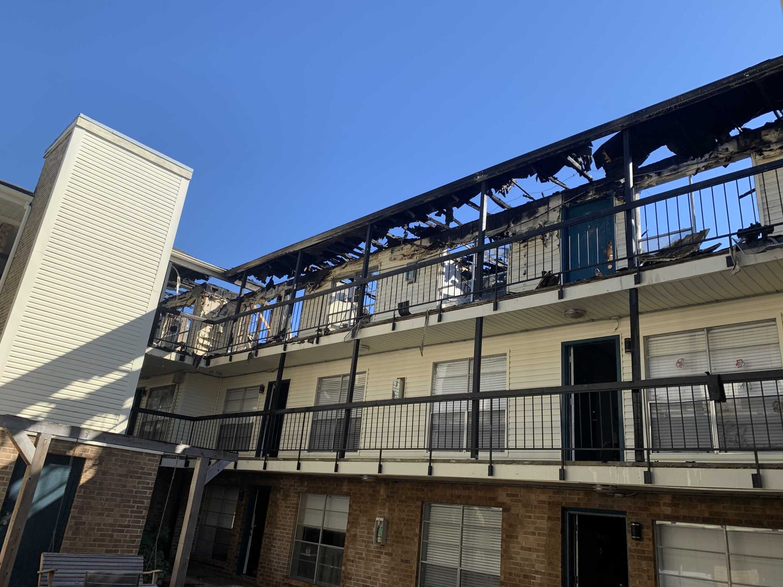 Four LSU students impacted by Bradshaw Apartment fire; 12 residents displaced