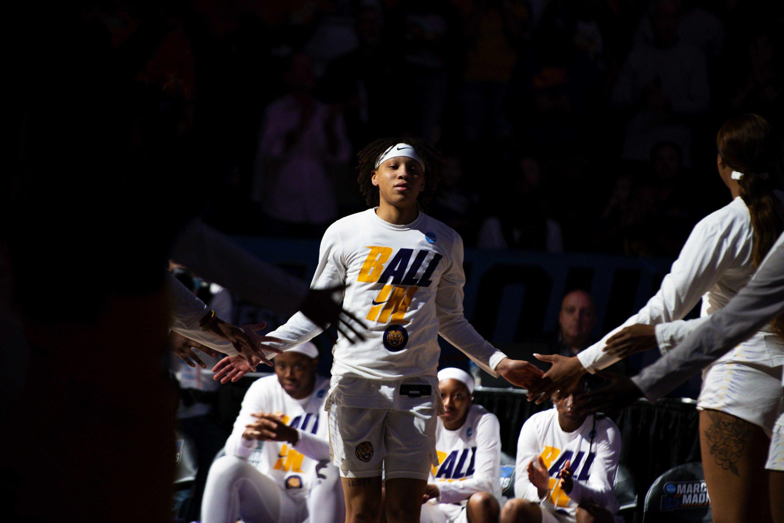 PHOTOS: Women's hoops rallies past Jackson State 83-77 in the first round of the NCAA women's tournament