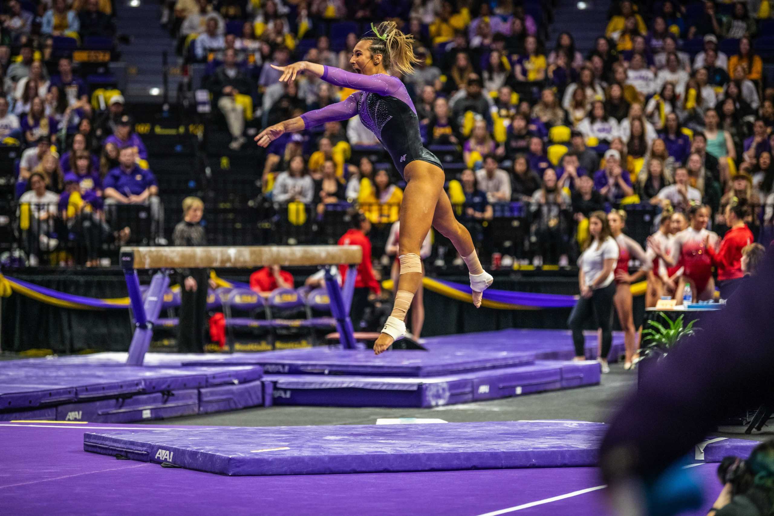 PHOTOS: No. 7 LSU gymnastics takes down No. 4 Utah on senior night