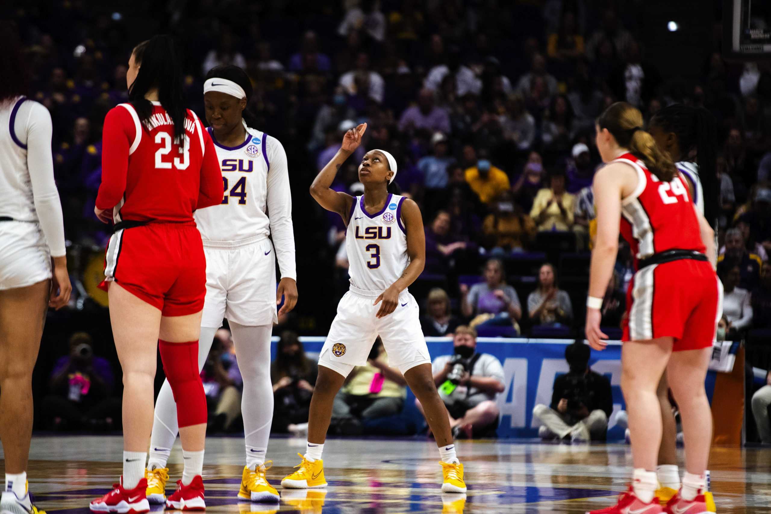 PHOTOS: LSU women's basketball falls to Ohio State in the NCAA women's second round of playoffs