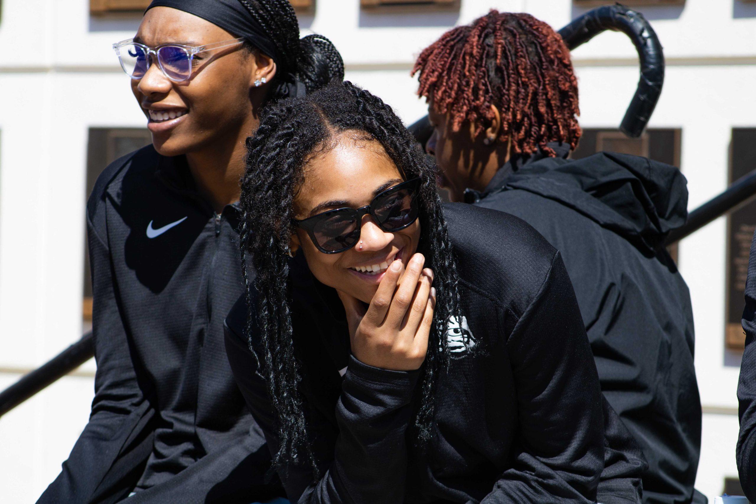 PHOTOS: LSU women's basketball send off to Nashville for SEC Tournament