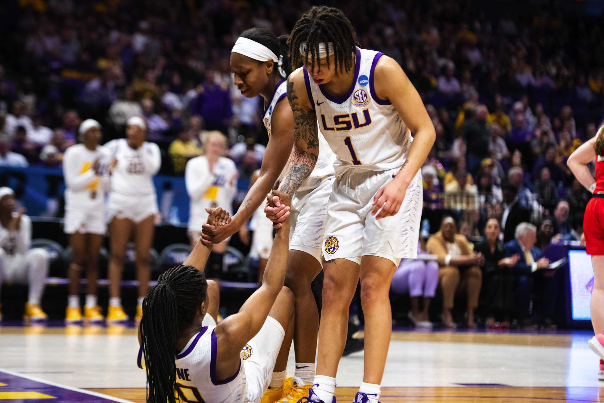 PHOTOS: LSU women's basketball falls to Ohio State in the NCAA women's second round of playoffs