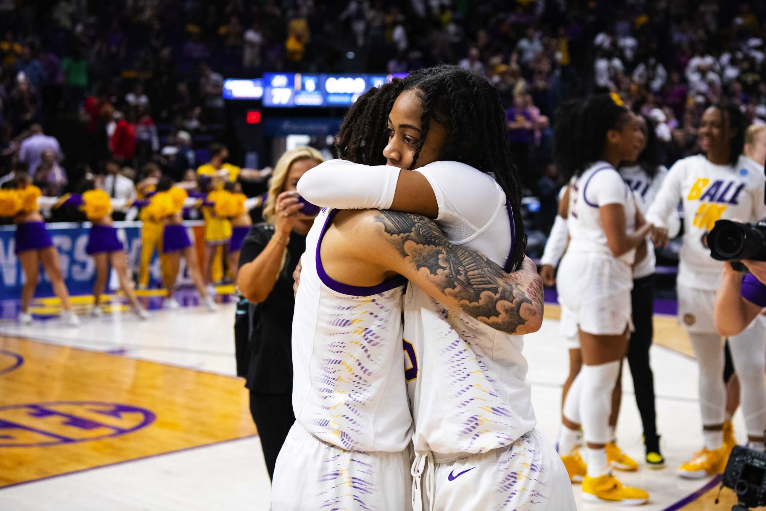 PHOTOS: Women's hoops rallies past Jackson State 83-77 in the first round of the NCAA women's tournament