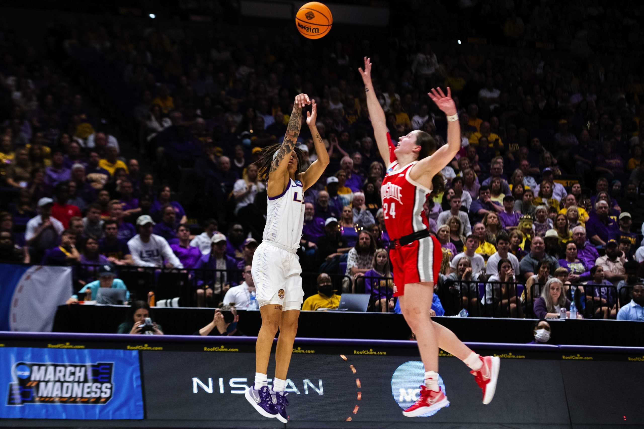 PHOTOS: LSU women's basketball falls to Ohio State in the NCAA women's second round of playoffs