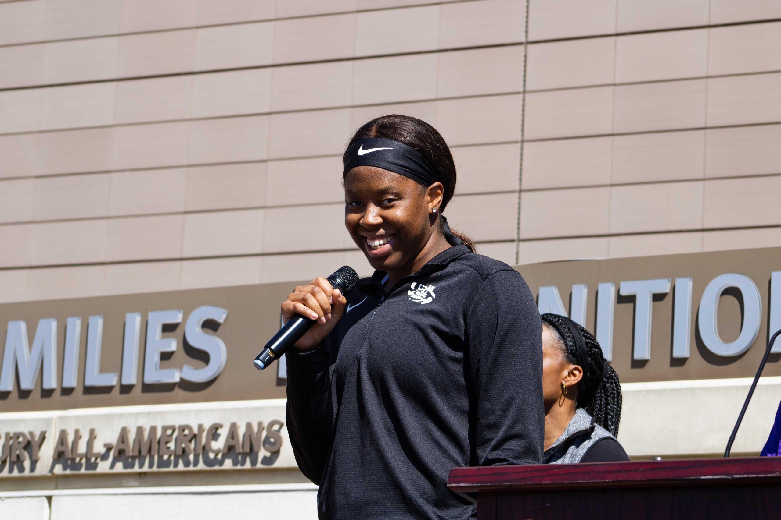 PHOTOS: LSU women's basketball send off to Nashville for SEC Tournament