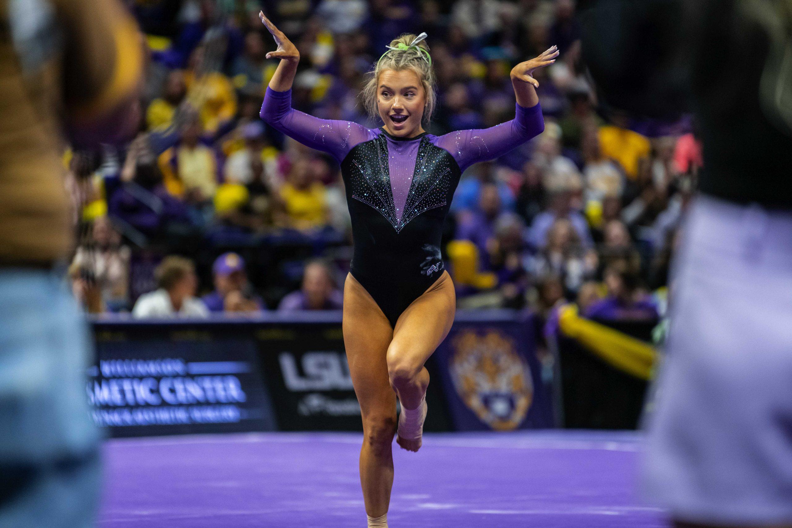 PHOTOS: No. 7 LSU gymnastics takes down No. 4 Utah on senior night