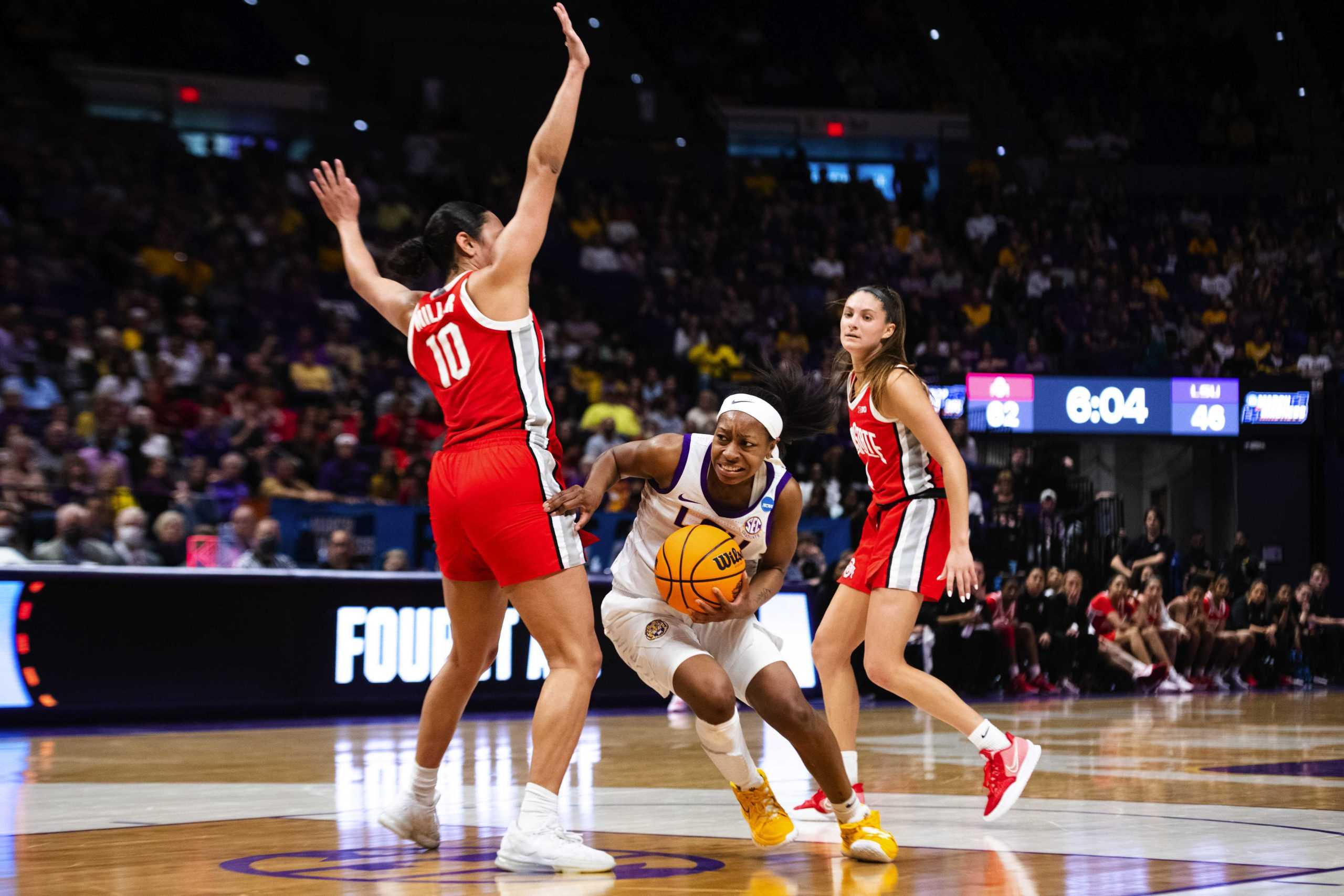 PHOTOS: LSU women's basketball falls to Ohio State in the NCAA women's second round of playoffs