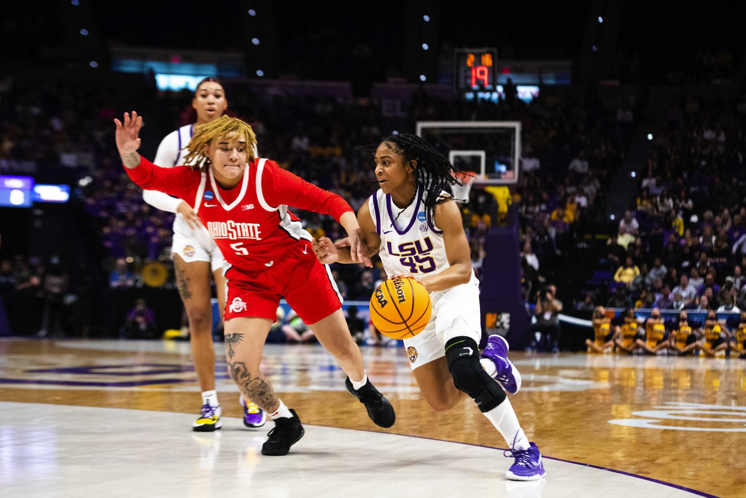 PHOTOS: LSU women's basketball falls to Ohio State in the NCAA women's second round of playoffs