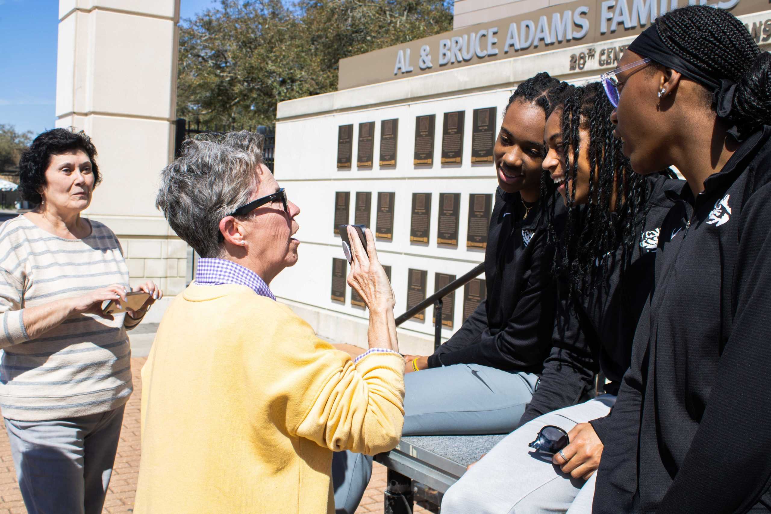 PHOTOS: LSU women's basketball send off to Nashville for SEC Tournament