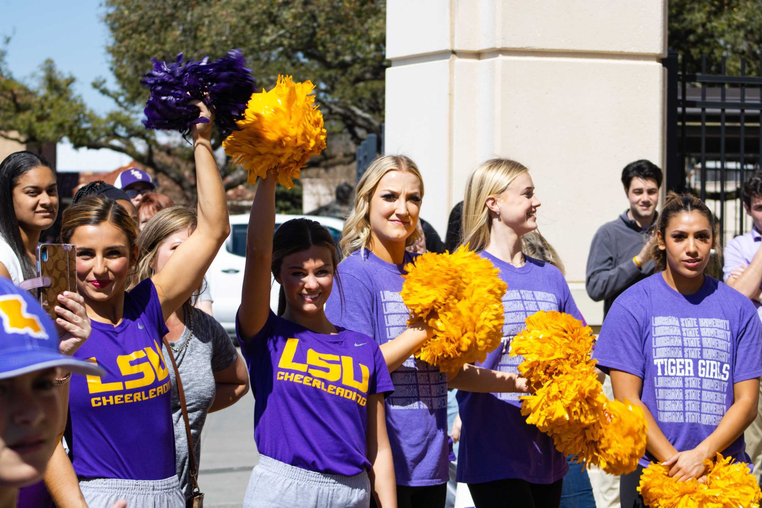 PHOTOS: LSU women's basketball send off to Nashville for SEC Tournament