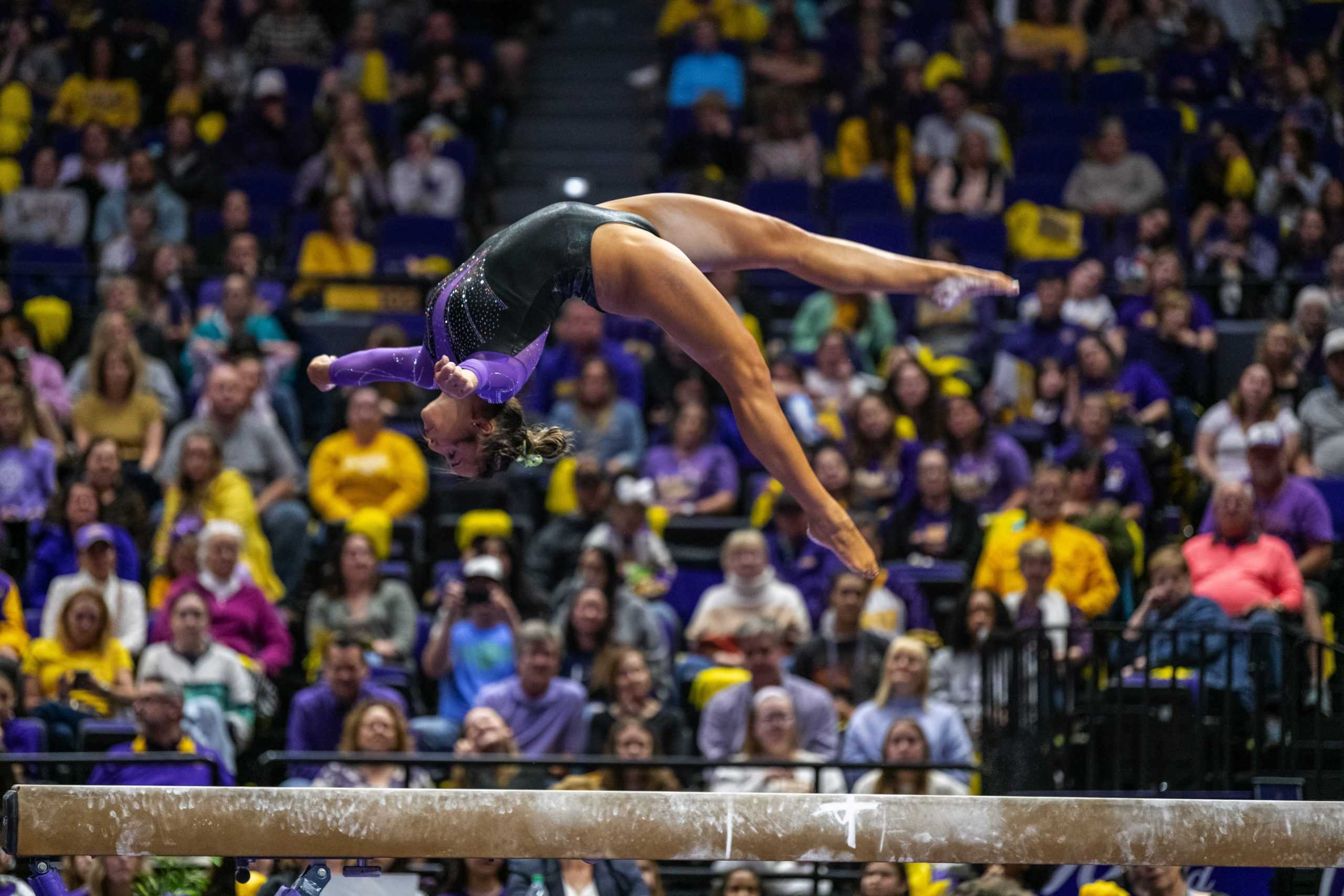 PHOTOS: No. 7 LSU gymnastics takes down No. 4 Utah on senior night