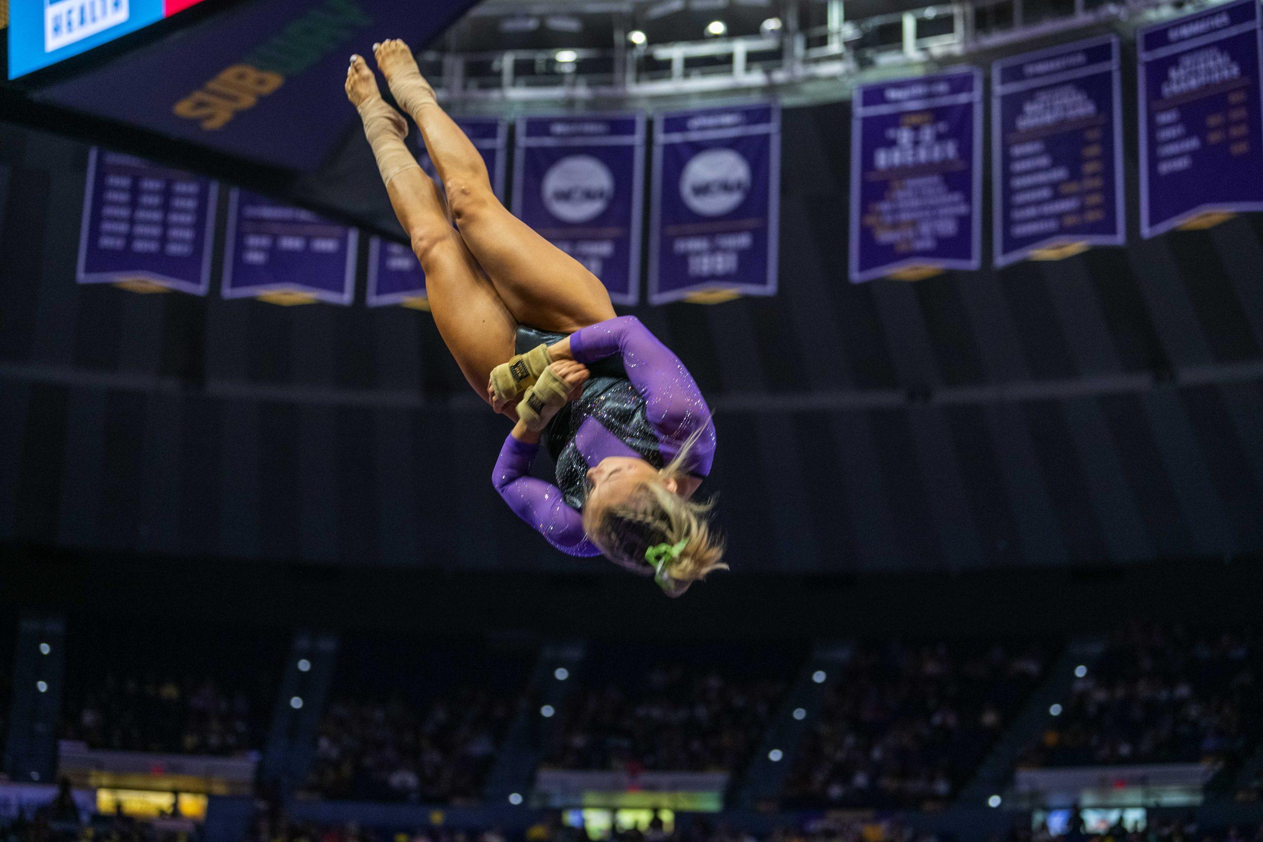 PHOTOS: No. 7 LSU gymnastics takes down No. 4 Utah on senior night