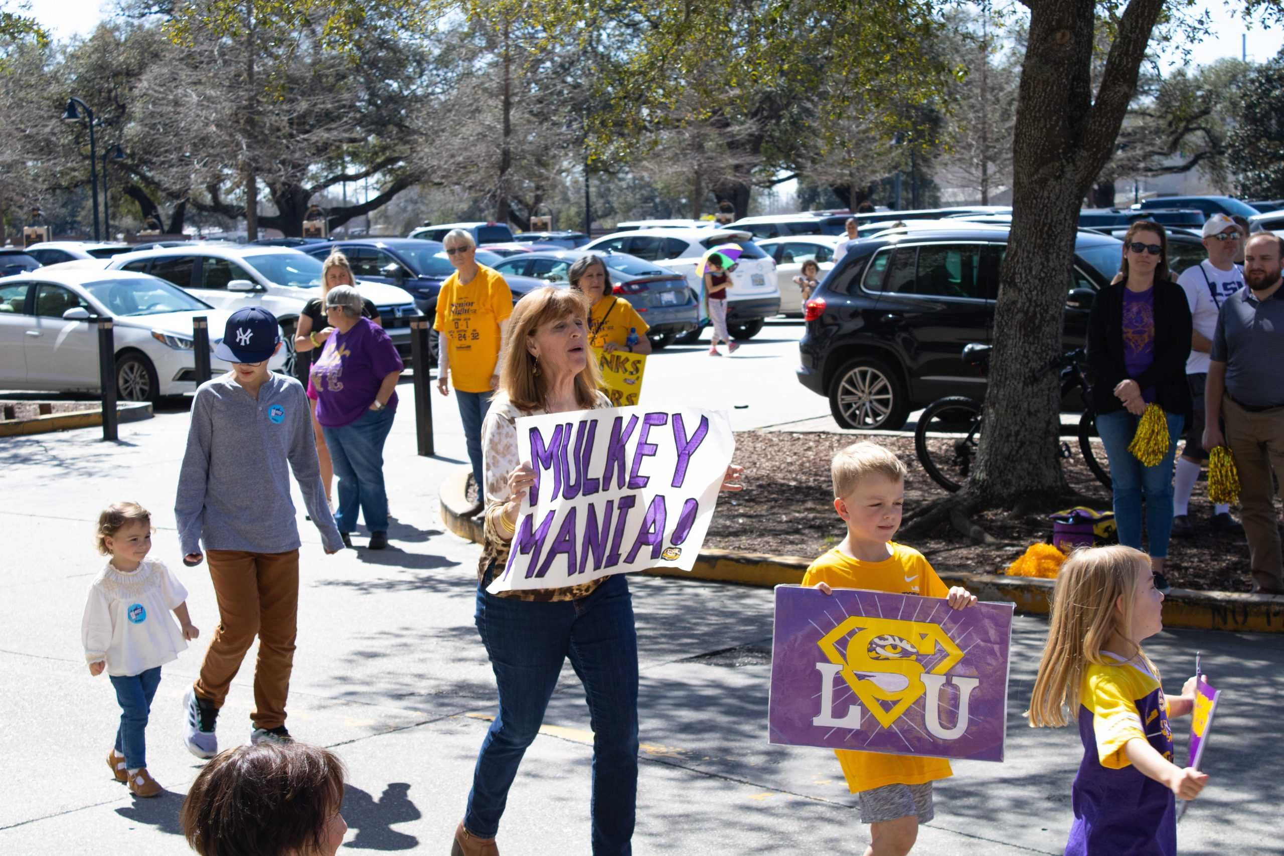 PHOTOS: LSU women's basketball send off to Nashville for SEC Tournament