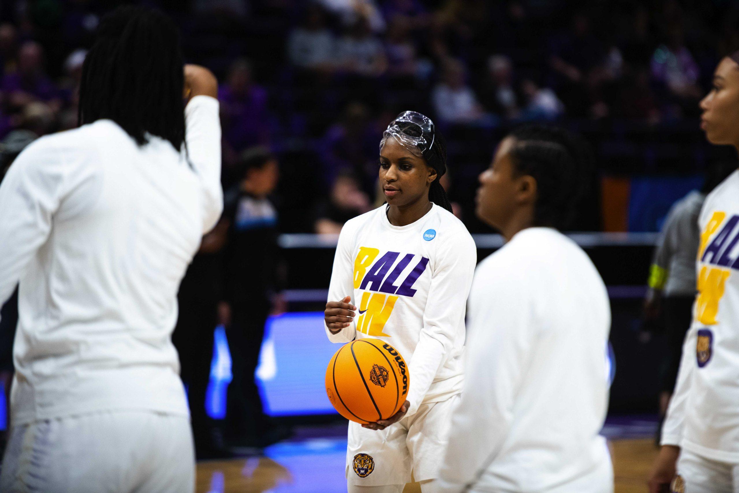 PHOTOS: Women's hoops rallies past Jackson State 83-77 in the first round of the NCAA women's tournament