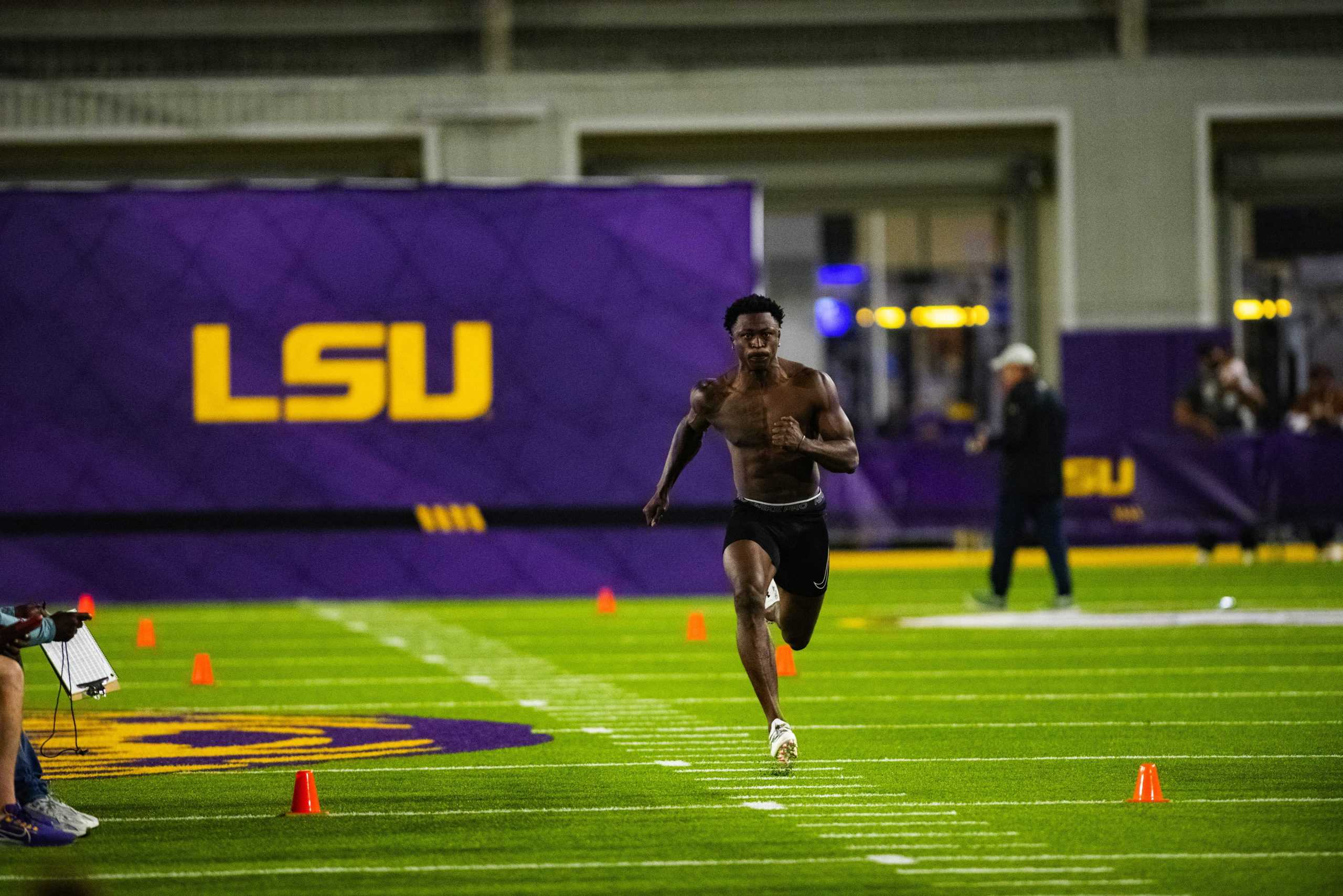 PHOTOS: NFL scouts and coaches take a look at NFL draft-eligible LSU players