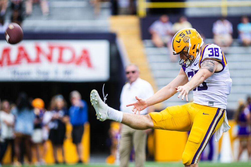 PHOTOS: LSU Football White Beats Purple in Spring Game