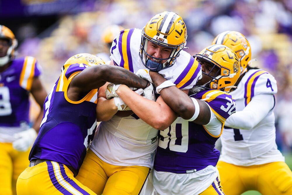 PHOTOS: LSU Football White Beats Purple in Spring Game