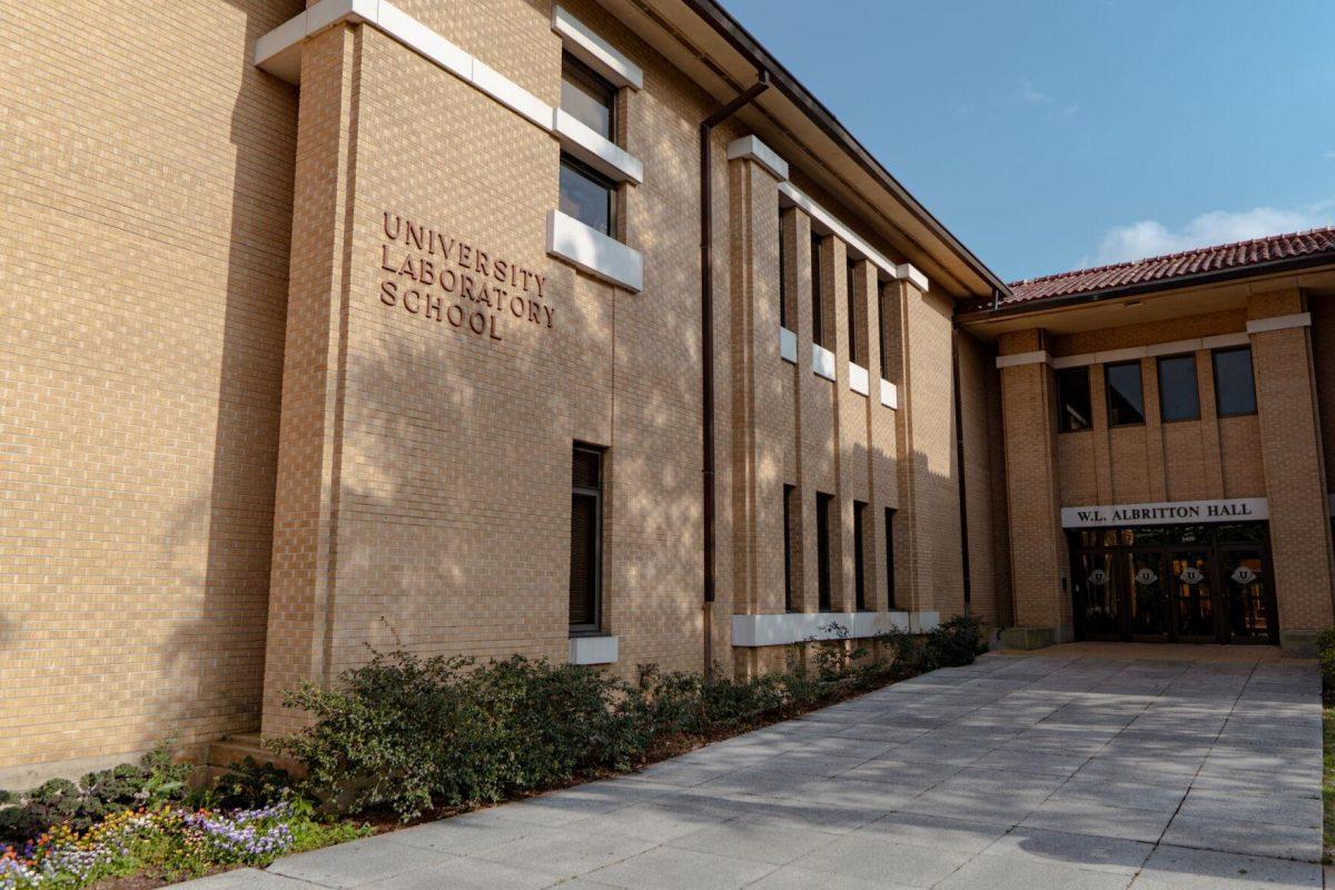 The Sun shines on the University Lab School on Sunday, April 17, 2022, on Dalrymple Drive in Baton Rouge, La.