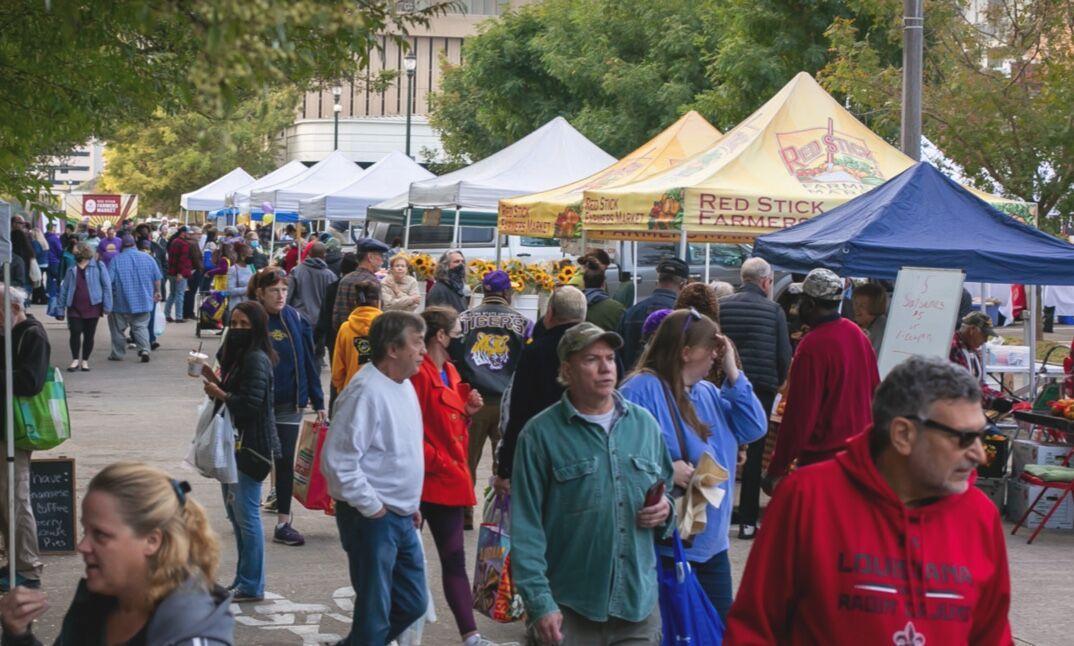 Trip to the Red Stick Farmers Market: a showcase of local vendors, farms and their products