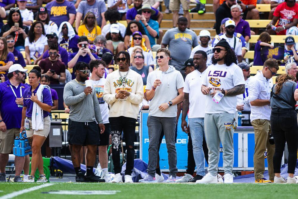 PHOTOS: LSU Football White Beats Purple in Spring Game