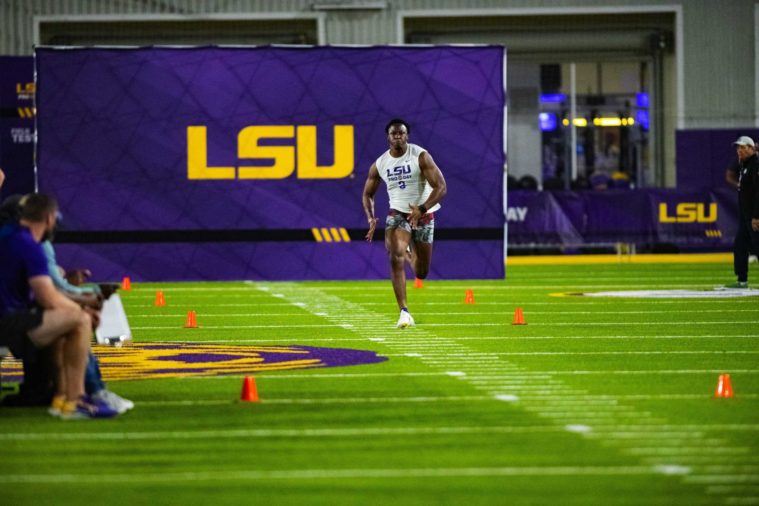 PHOTOS: NFL scouts and coaches take a look at NFL draft-eligible LSU players