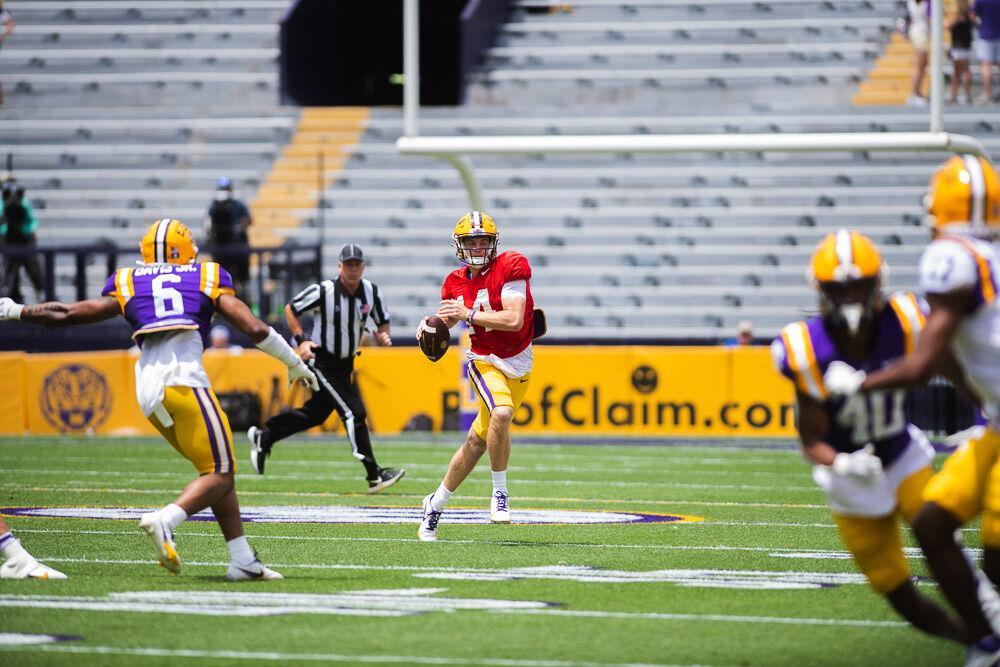 PHOTOS: LSU Football White Beats Purple in Spring Game