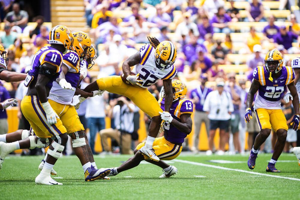 PHOTOS: LSU Football White Beats Purple in Spring Game