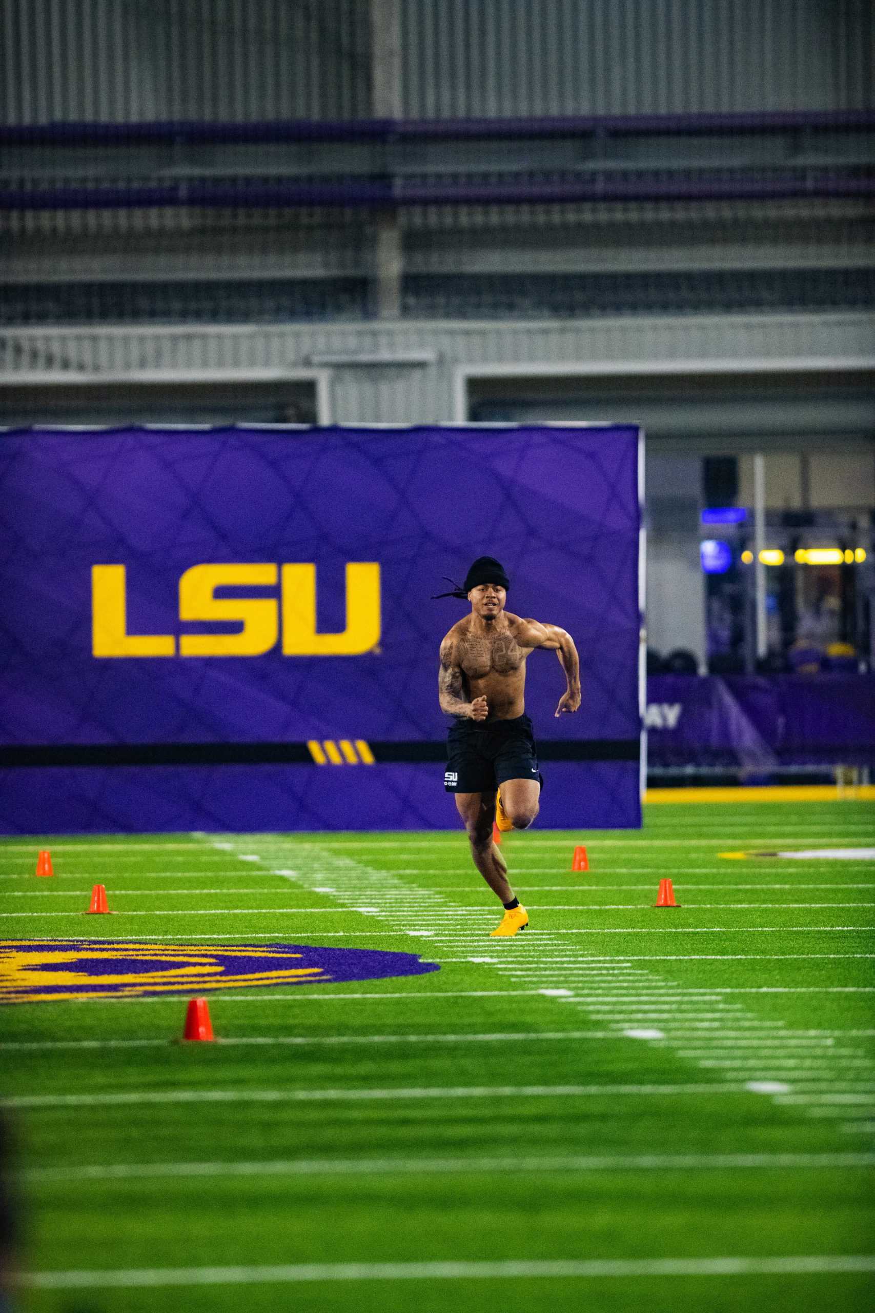 PHOTOS: NFL scouts and coaches take a look at NFL draft-eligible LSU players