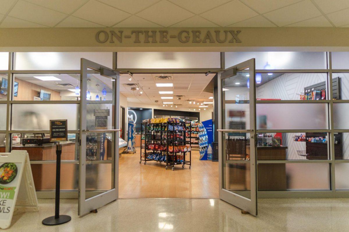 A variety of chips sit on the rack on Monday, April 11, 2022, at On-The-Geaux inside the LSU Student Union on Highland Road in Baton Rouge, La.