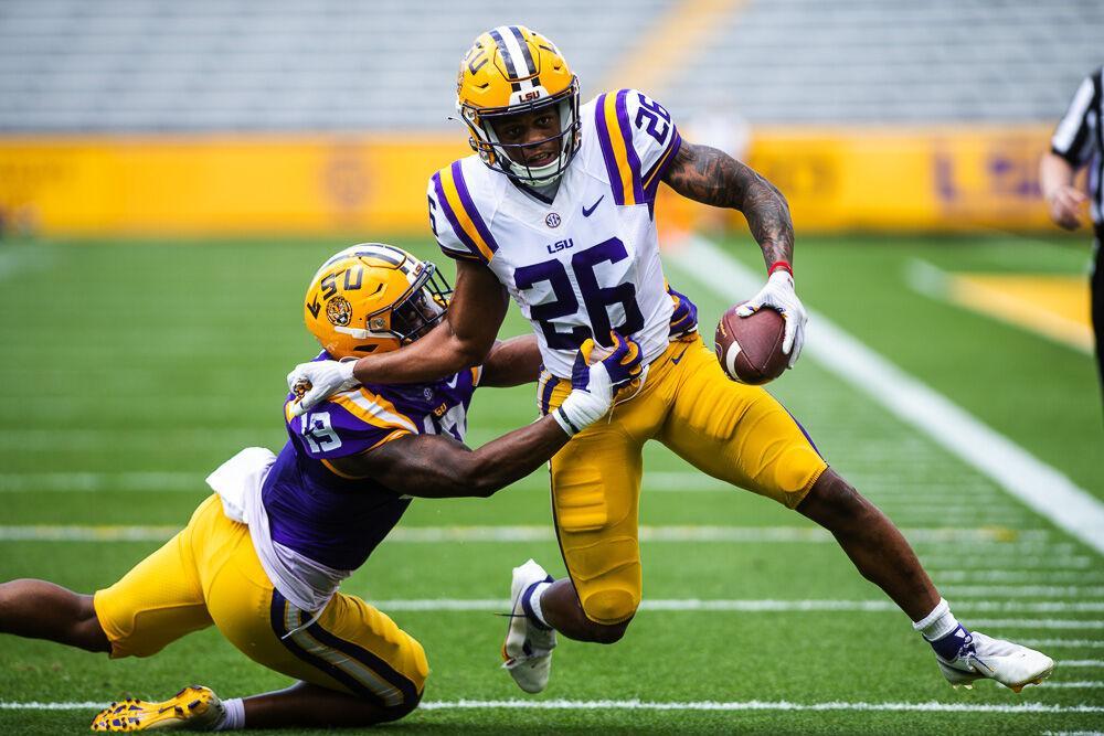 PHOTOS: LSU Football White Beats Purple in Spring Game