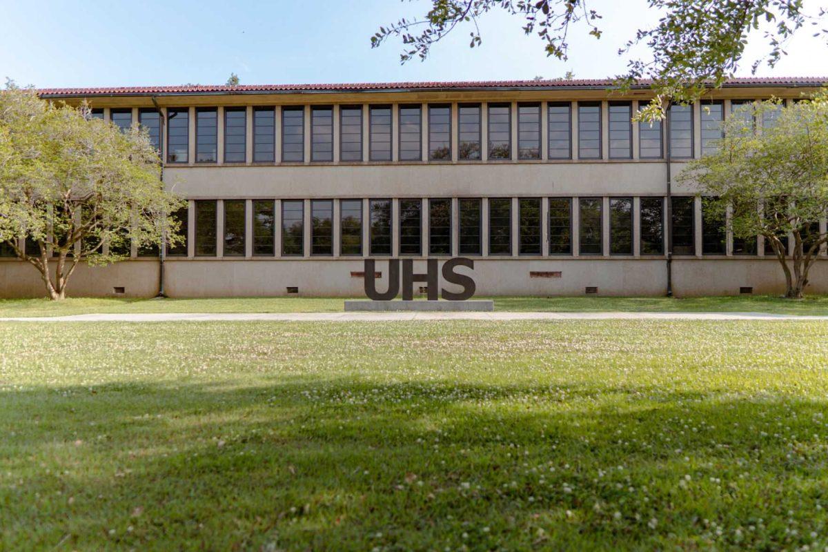 The Sun shines on the University Lab School on Sunday, April 17, 2022, on Dalrymple Drive in Baton Rouge, La.