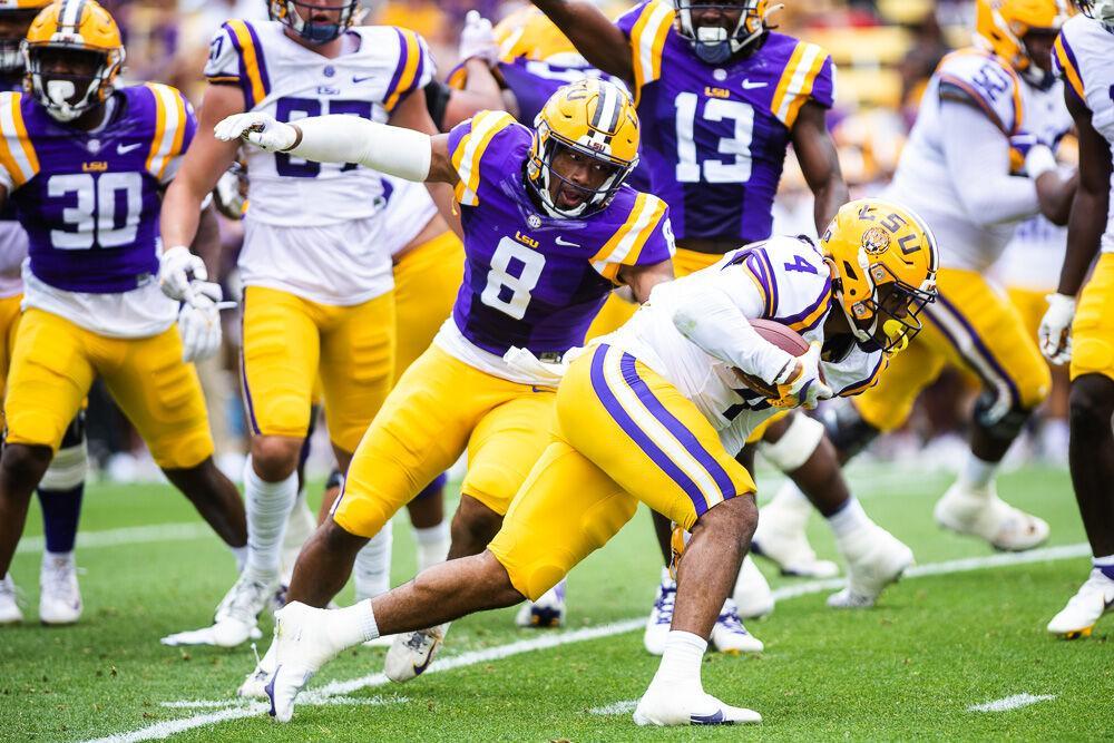 PHOTOS: LSU Football White Beats Purple in Spring Game