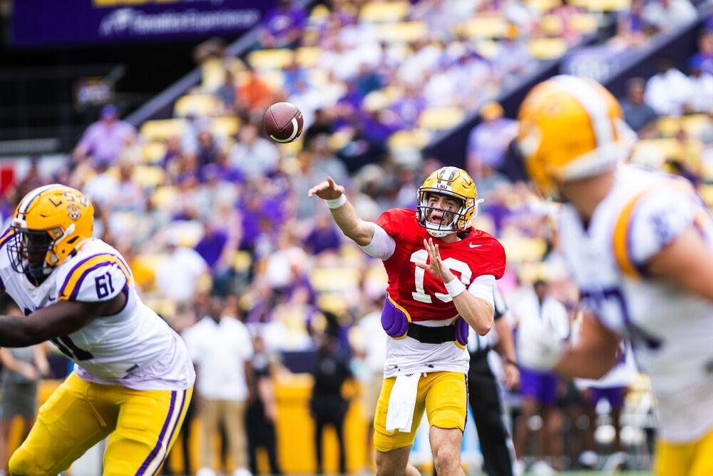 PHOTOS: LSU Football White Beats Purple in Spring Game