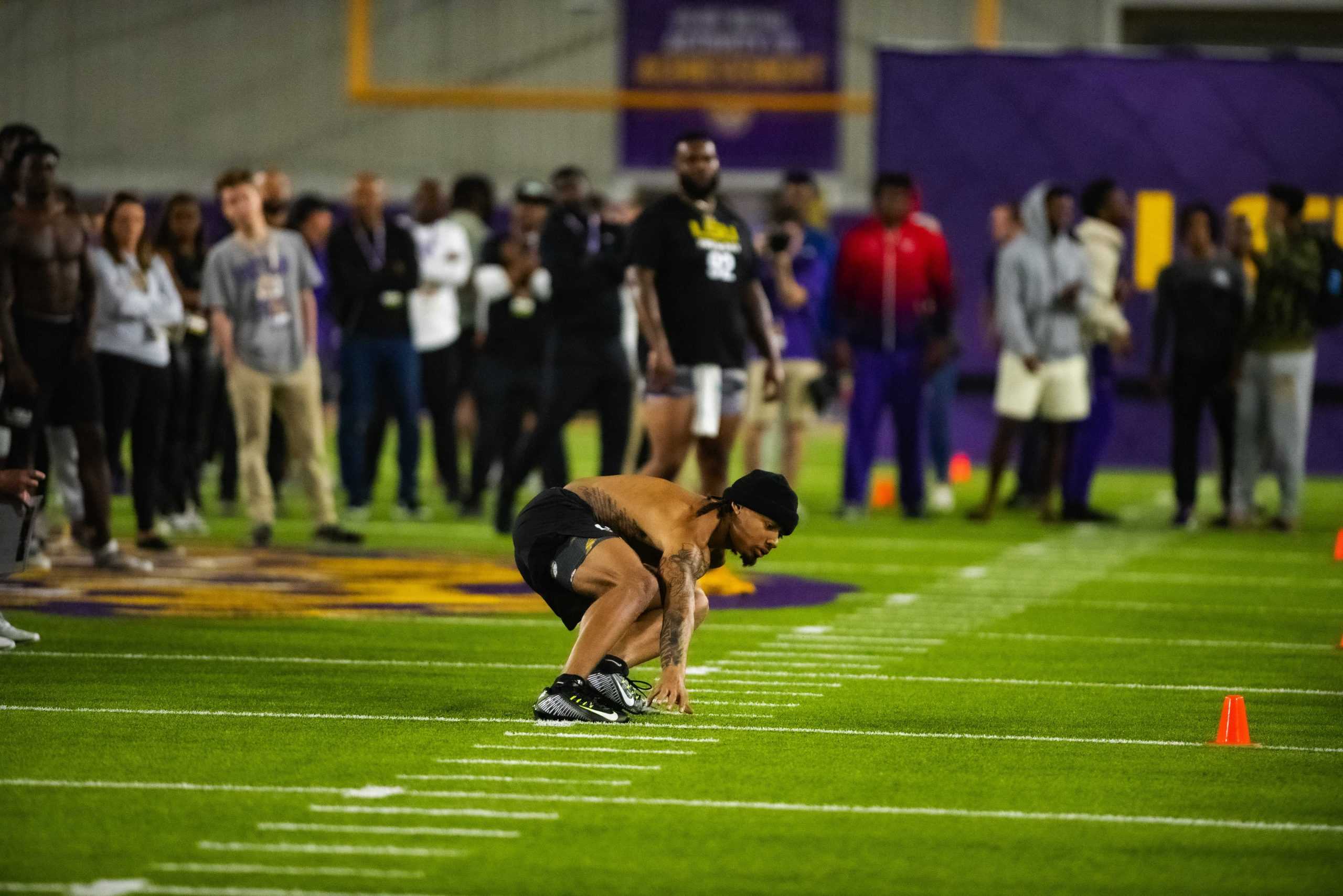 PHOTOS: NFL scouts and coaches take a look at NFL draft-eligible LSU players