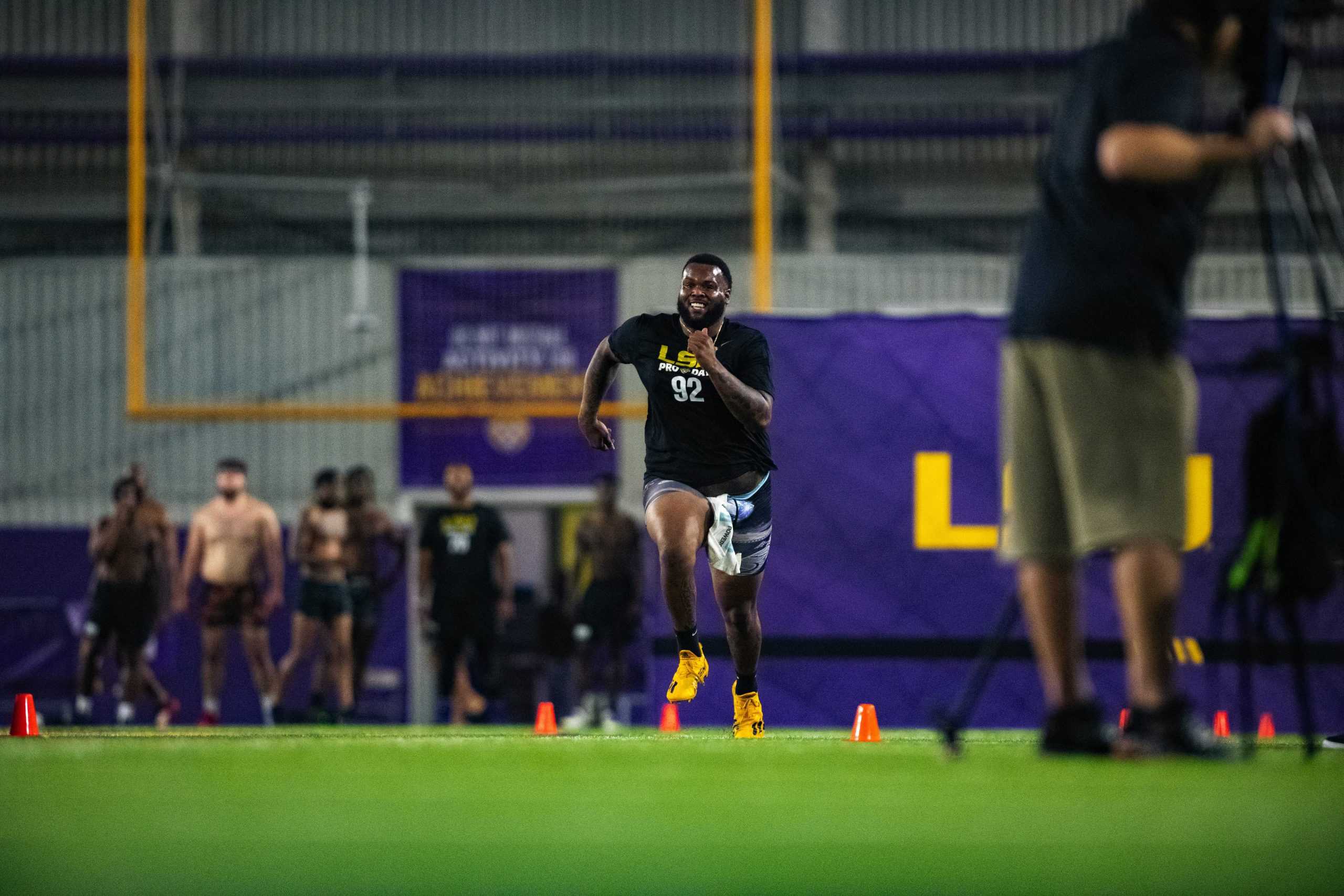 PHOTOS: NFL scouts and coaches take a look at NFL draft-eligible LSU players