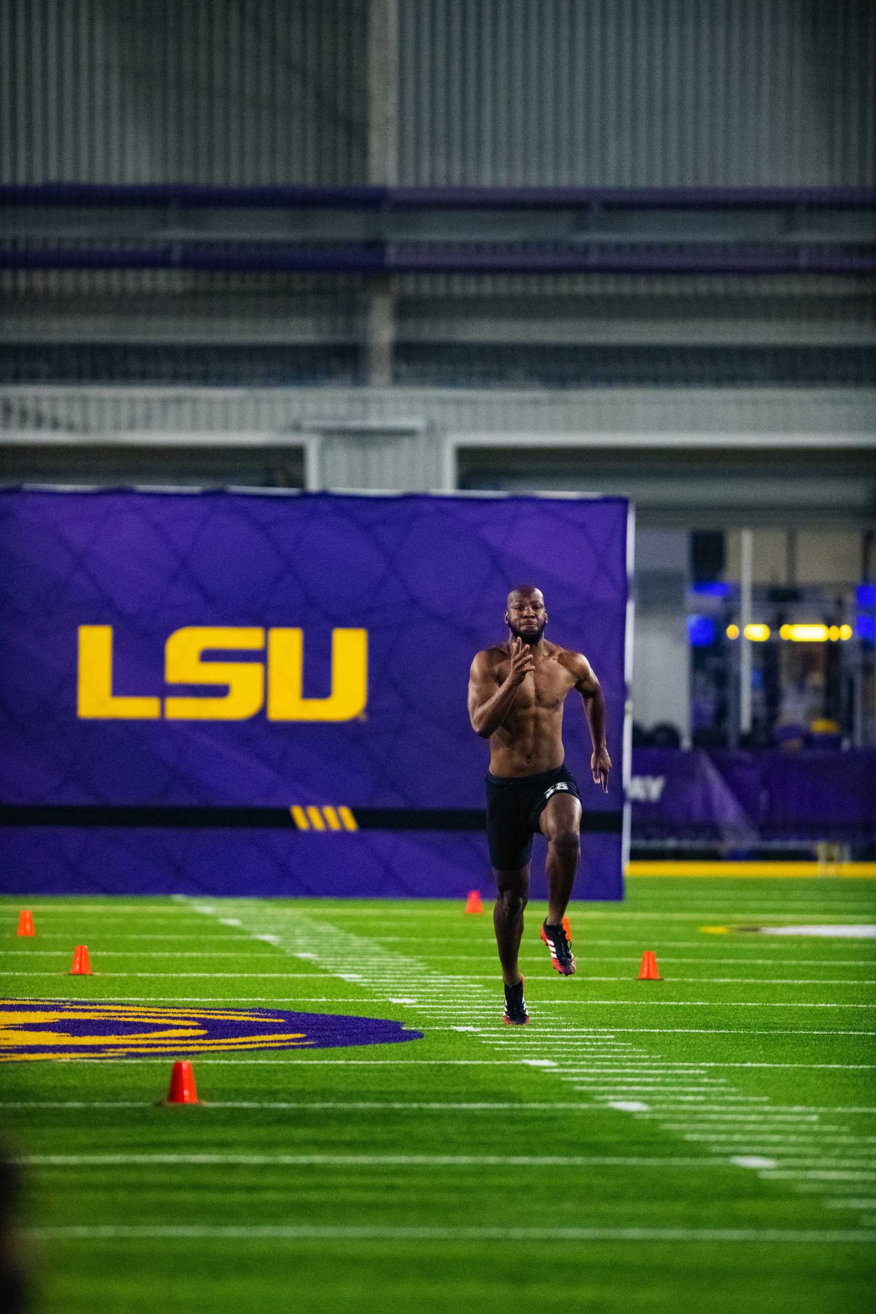 PHOTOS: NFL scouts and coaches take a look at NFL draft-eligible LSU players