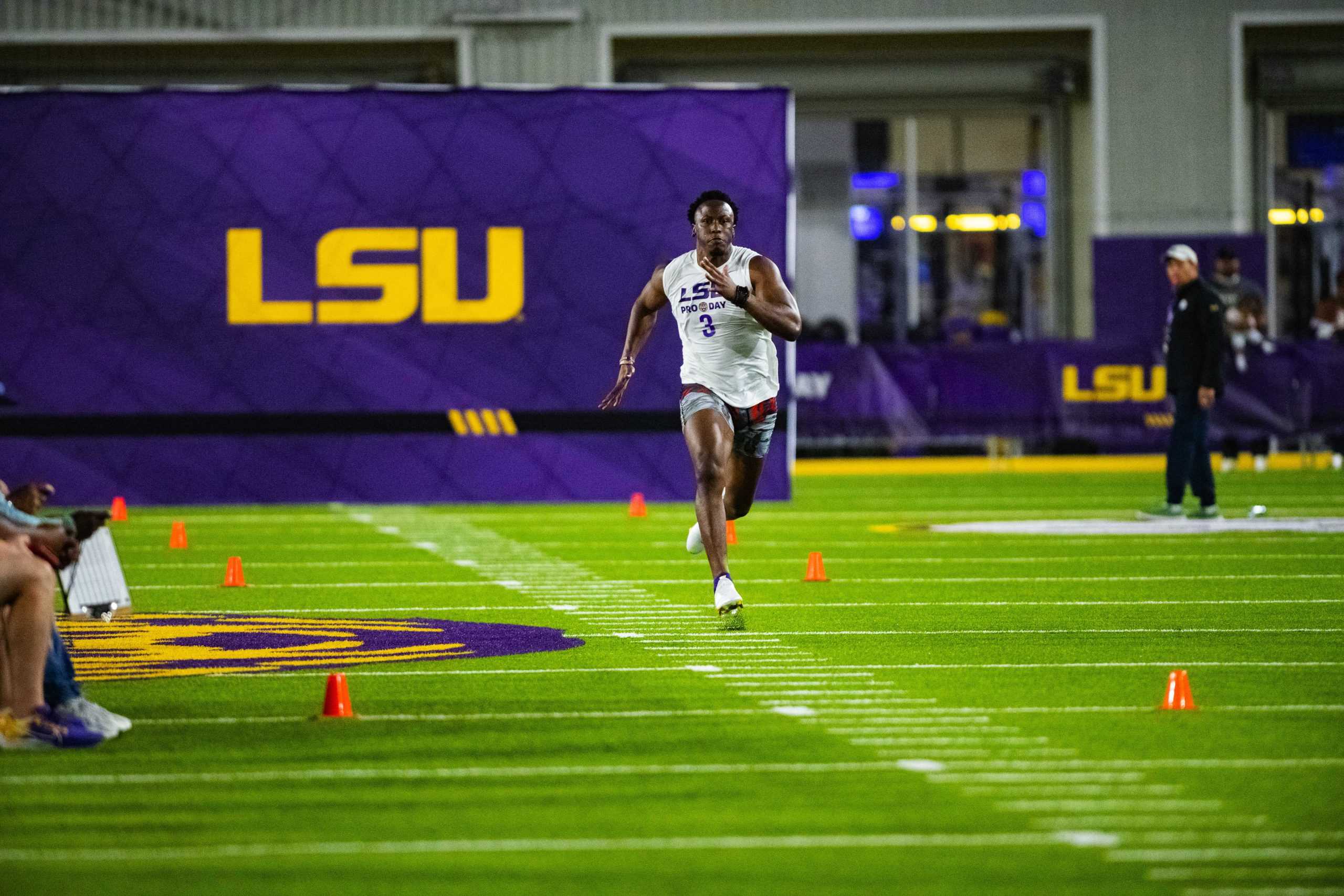 PHOTOS: NFL scouts and coaches take a look at NFL draft-eligible LSU players