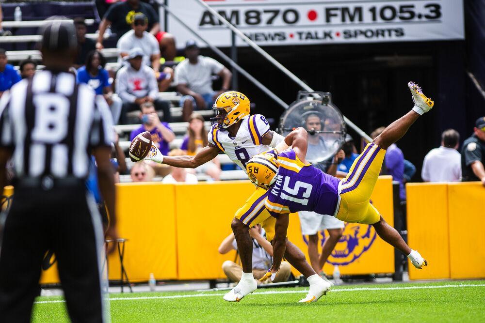 PHOTOS: LSU Football White Beats Purple in Spring Game