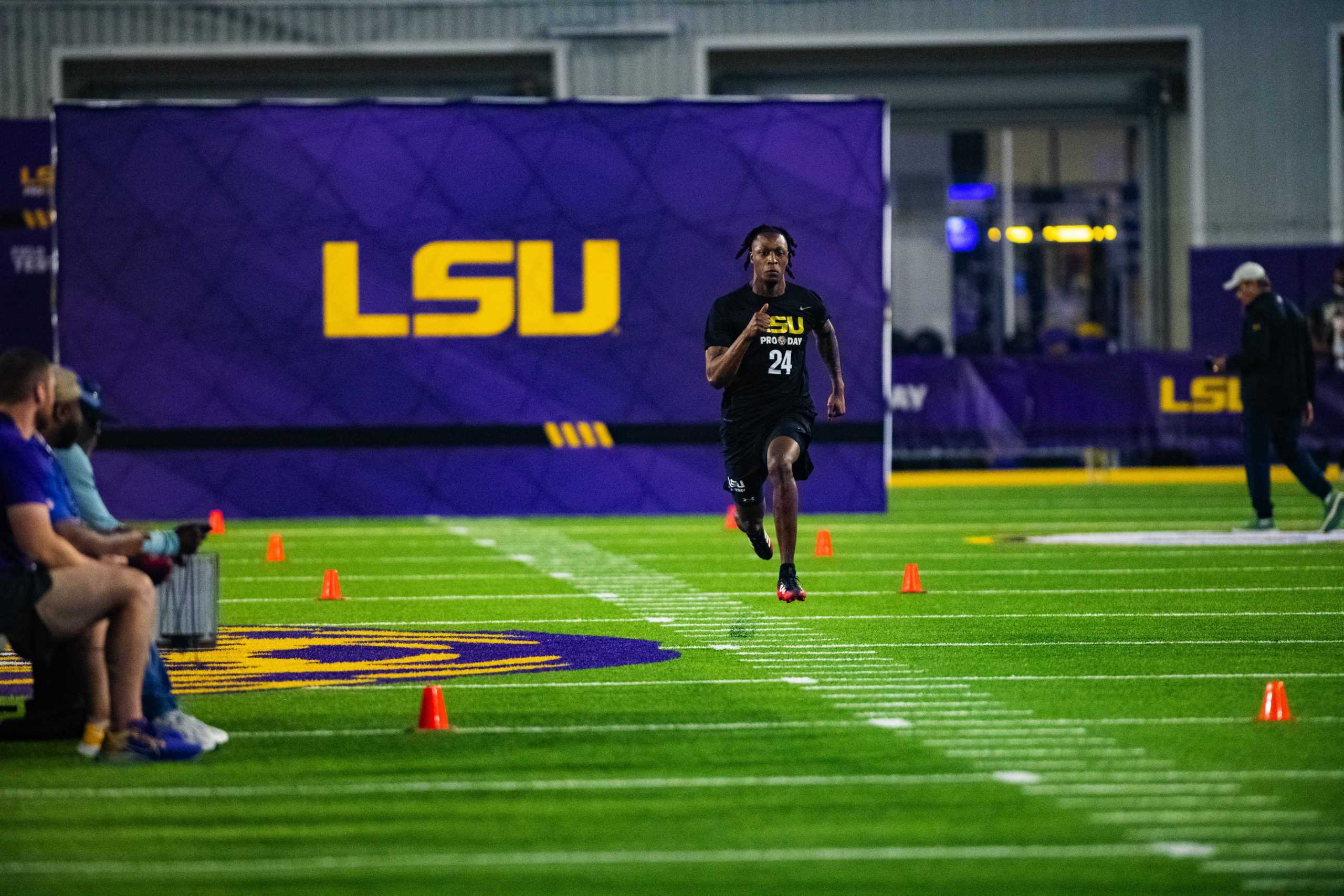 PHOTOS: NFL scouts and coaches take a look at NFL draft-eligible LSU players