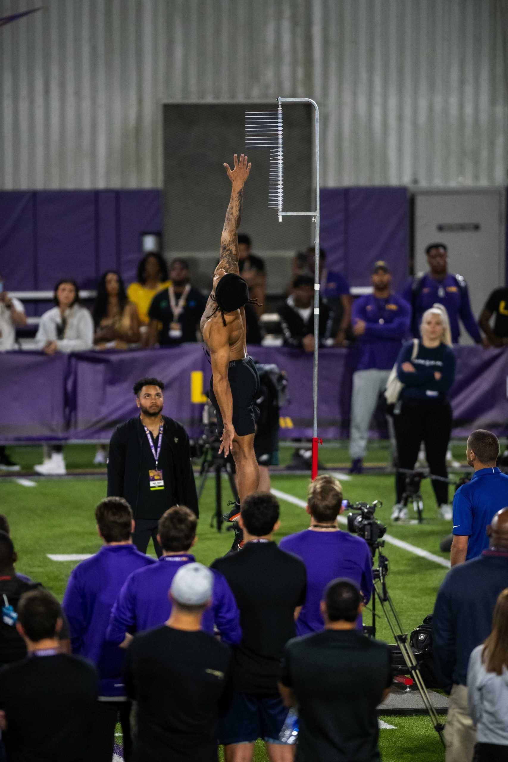 PHOTOS: NFL scouts and coaches take a look at NFL draft-eligible LSU players