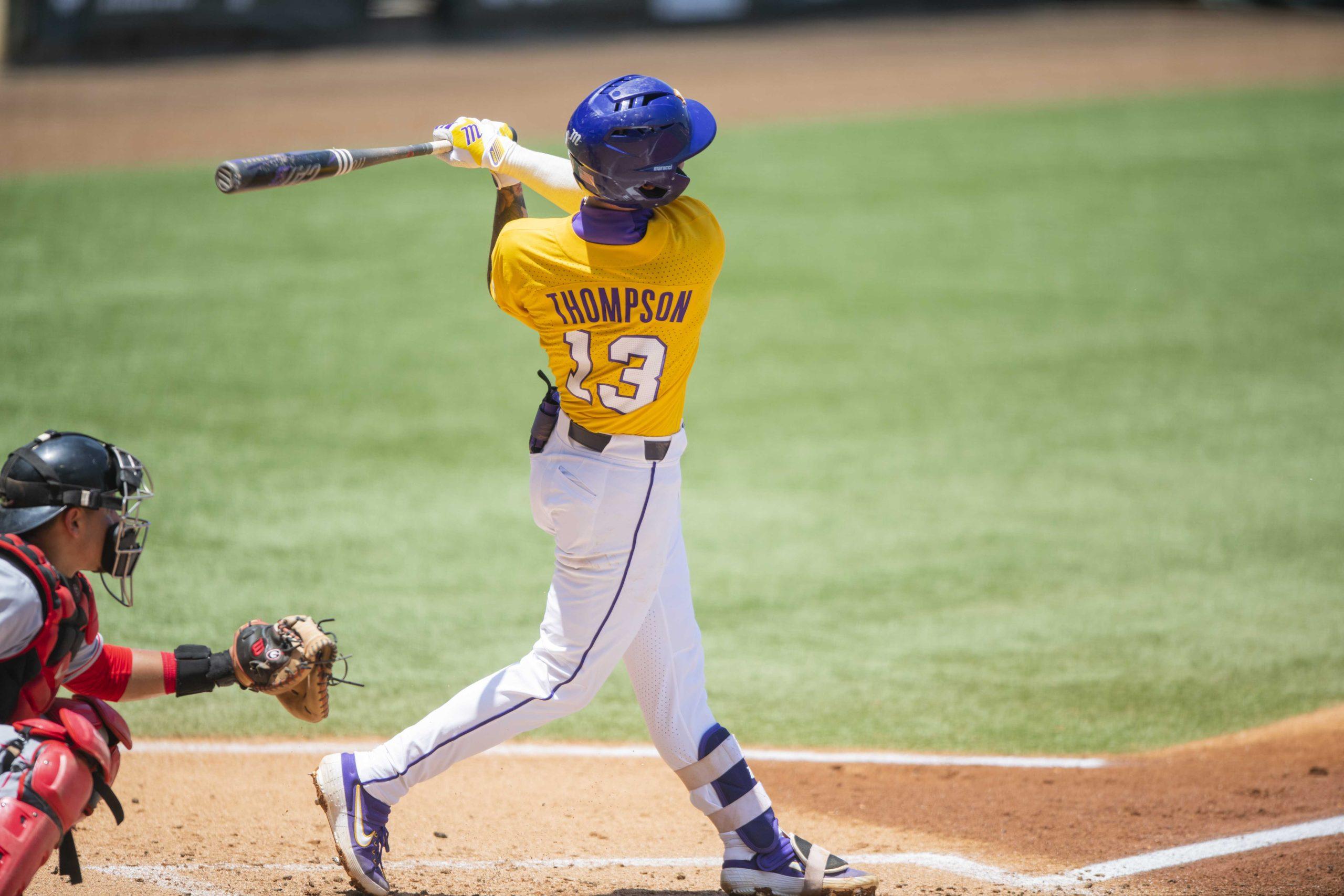 PHOTOS: LSU baseball rallies in the bottom of the ninth for a walk off win against Georgia